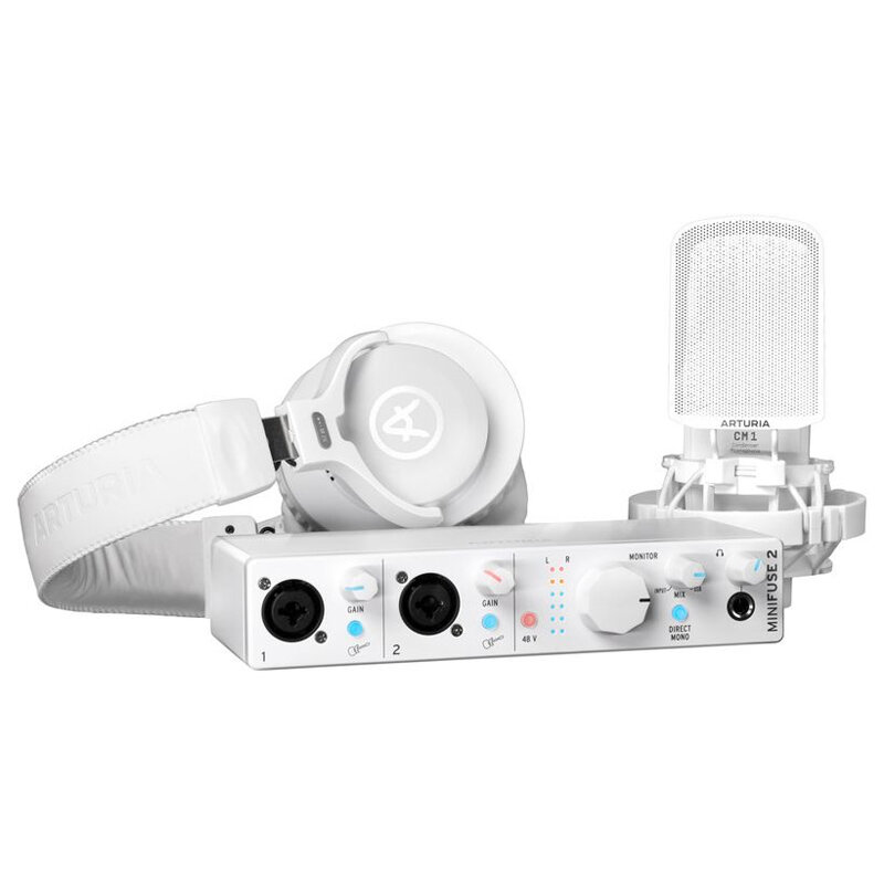 Arturia MiniFuse Recording Pack White