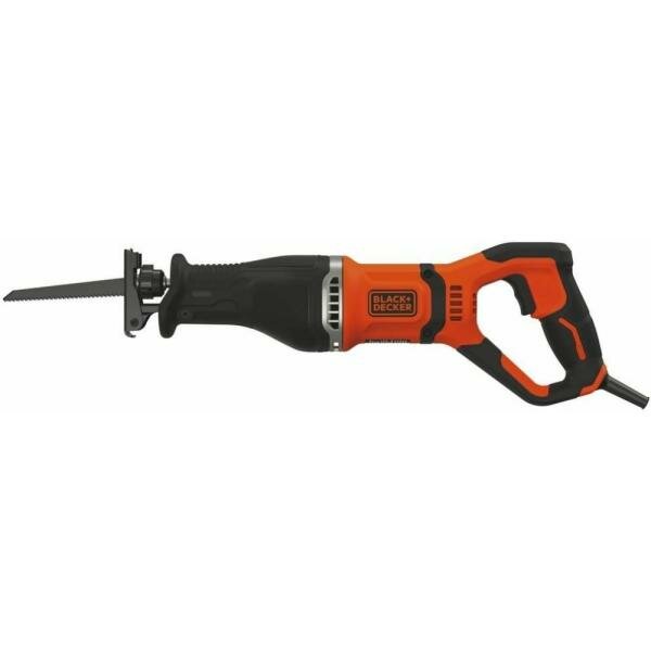 Black+Decker Сабельная пила 750Вт с захватом веток BES301-QS