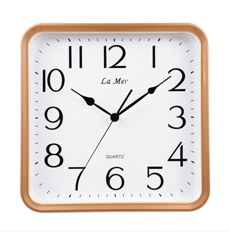 фото Часы настенные квадратные GD354-1 KSLX-УТ-349