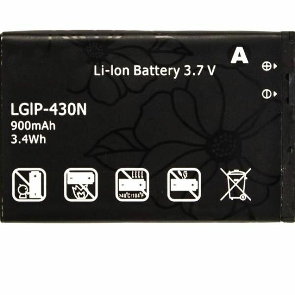 LG 430N GM360 GS290 GU280 GU285 T300/ T310 T320 Аккумуляторная батарея