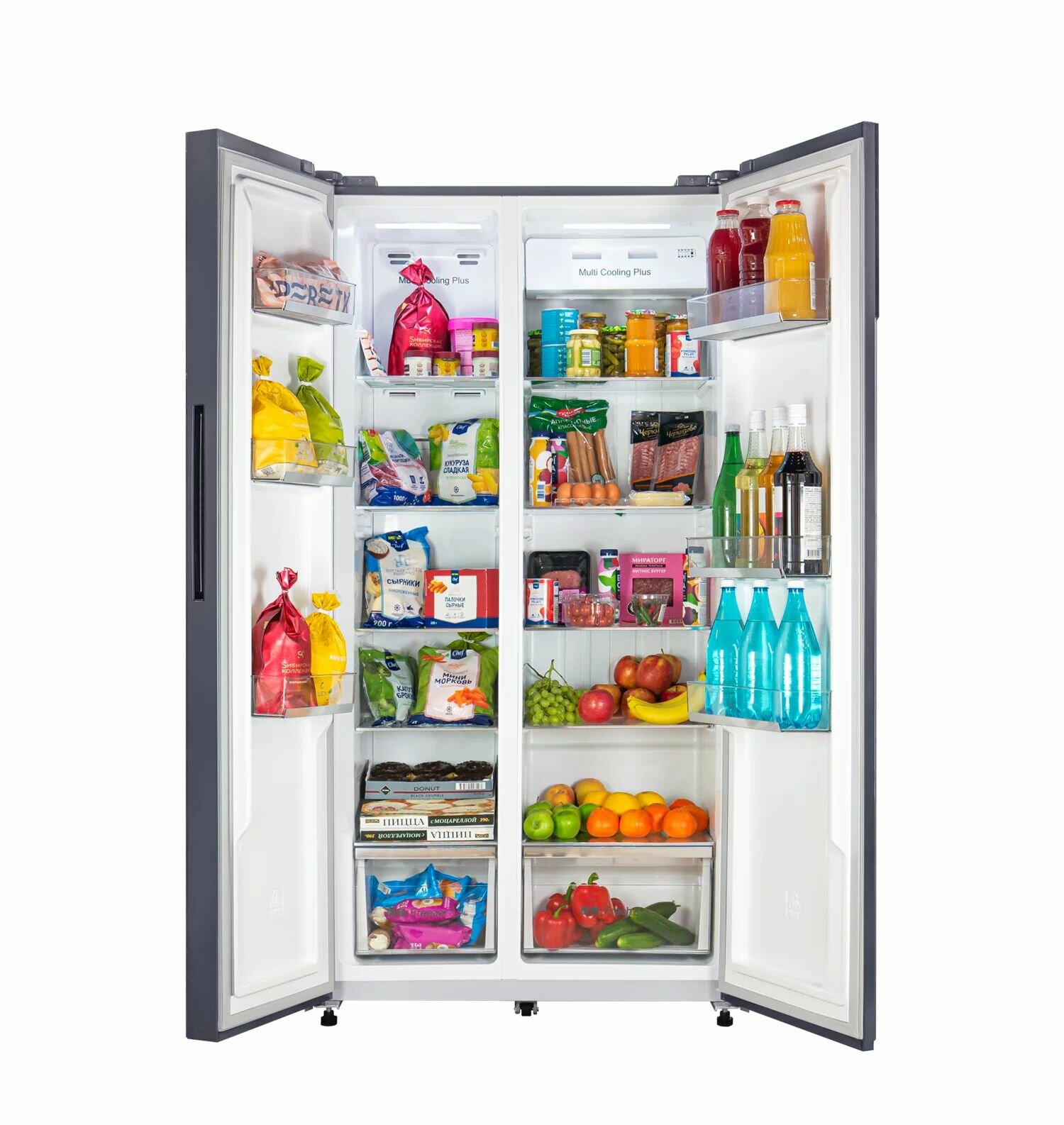 Холодильник двухкамерный отдельностоящий LEX LSB530DGID - фотография № 3