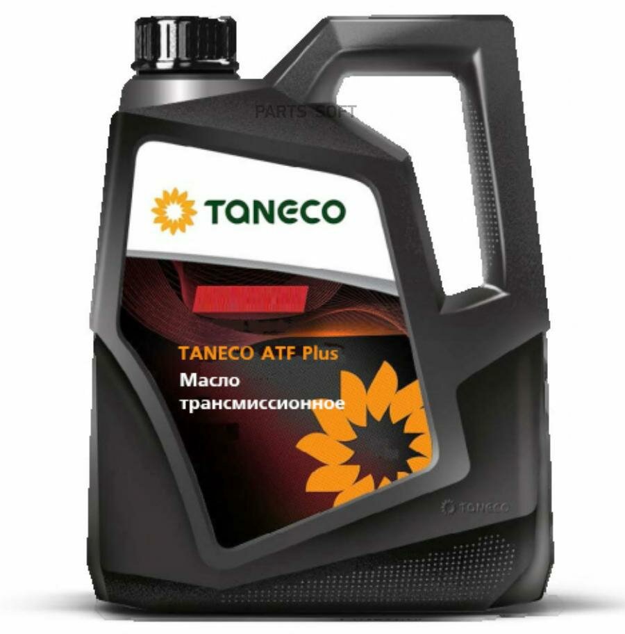 TANECO 4650229680079 Масло трансмиссионное для автоматических коробок передач TANECO ATF Plus канистра 4 л