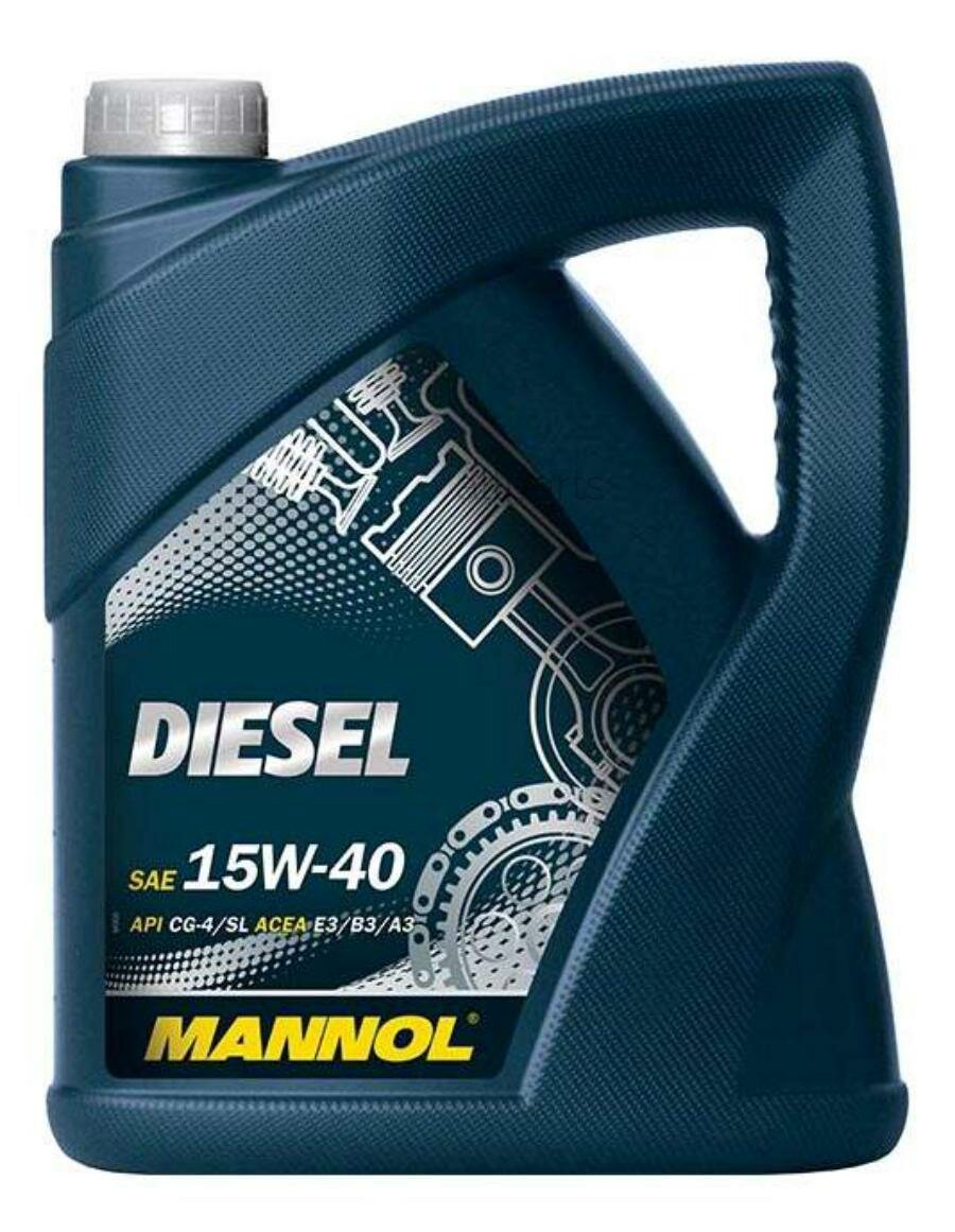 MANNOL 1206 15W40 5L 7402 DIESEL . 15W-40 минеральное моторное масло