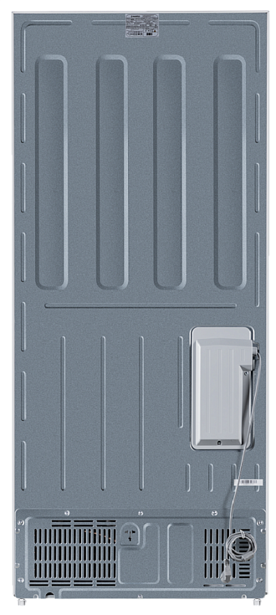 Холодильник MAUNFELD MFF181NFB, трехкамерный, черный - фото №6