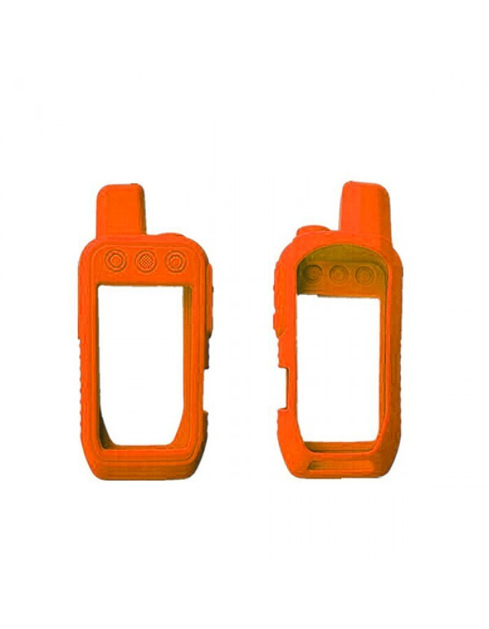 Garmin Alpha 200i чехол силиконовый противоскользящий (Оранжевый)
