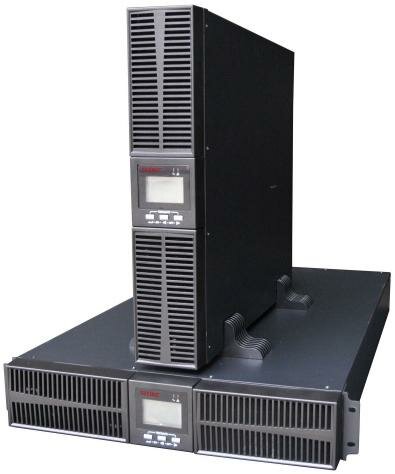 Онлайн ИБП Small Rackmount, 3 кВА, 6 x 9 Ач, IEC C13 (8) ДКС - фото №1