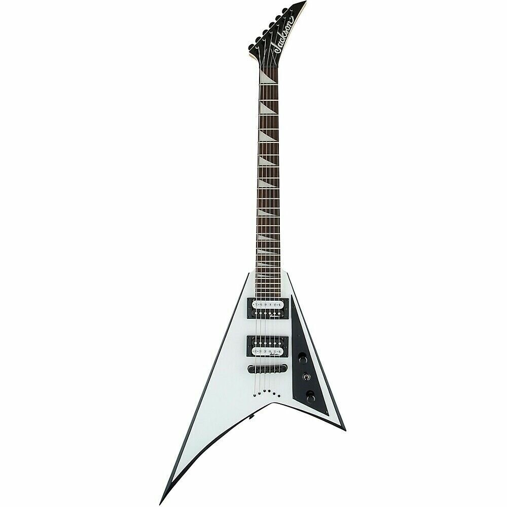 Электрогитара Jackson JS32 Rhoads White Black Bevels