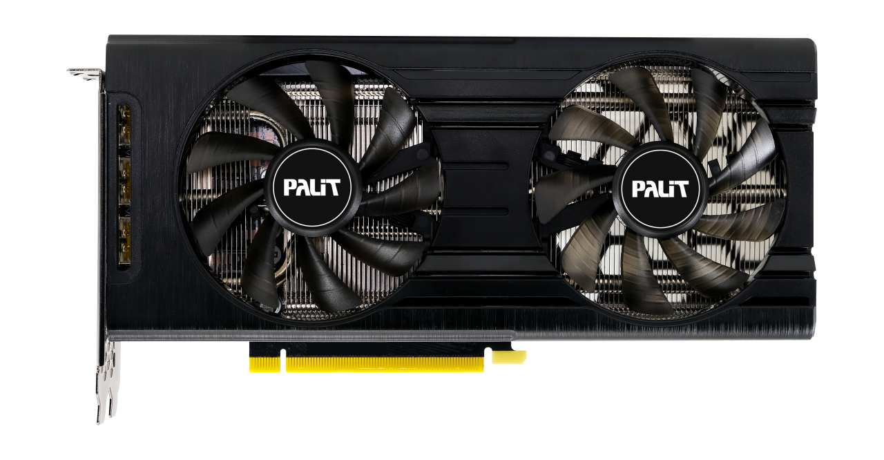 Видеокарта Palit GeForce RTX 3060 Dual 12 ГБ (GDDR6 192 бит GPU boost 1777 МГц DPх3 HDMI)