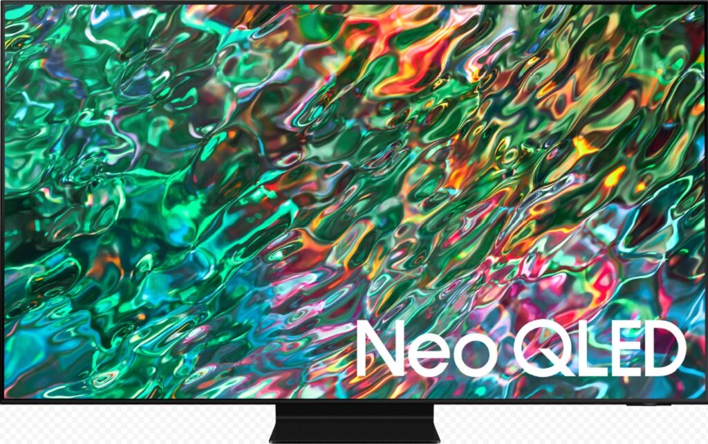 Телевизор Neo QLED Samsung QE75QN90BAU Ultra HD 4K Tizen OS 2022 чёрный