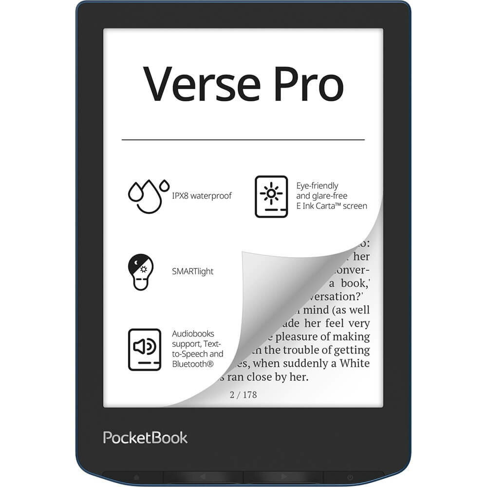 PocketBook Электронная книга PocketBook 634 Verse Pro Azure (PB634-A-WW)