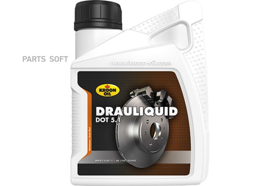 KROON-OIL 35664 Жидкость тормозная Drauliquid 5.1 500ml