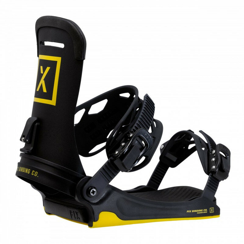 Крепления FIX Men`s Snowboard Bindings Magnum gold (M)