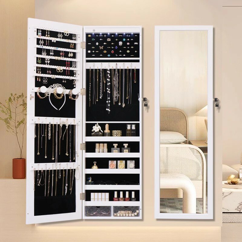 фото Настенный шкаф-зеркало для украшений Smart Bird Omi 25