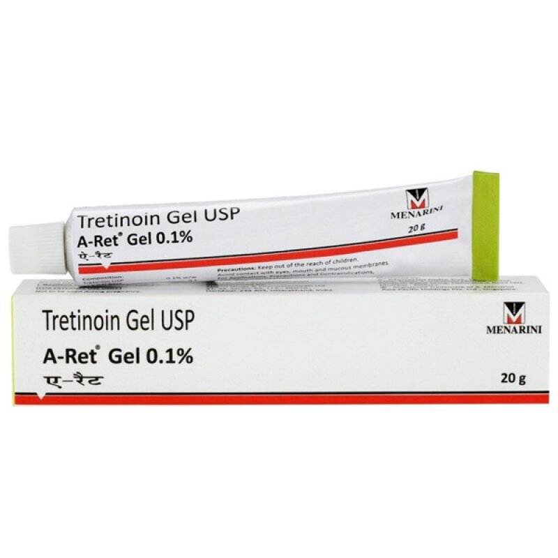 Гель Третиноин 0.1% Менарини (Tretinoin gel 0.1% Menarini), 20 грамм