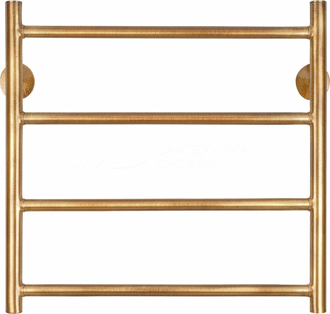 фото Secado Полотенцесушитель электрический латунный Secado Триада 1 50x50 бронза