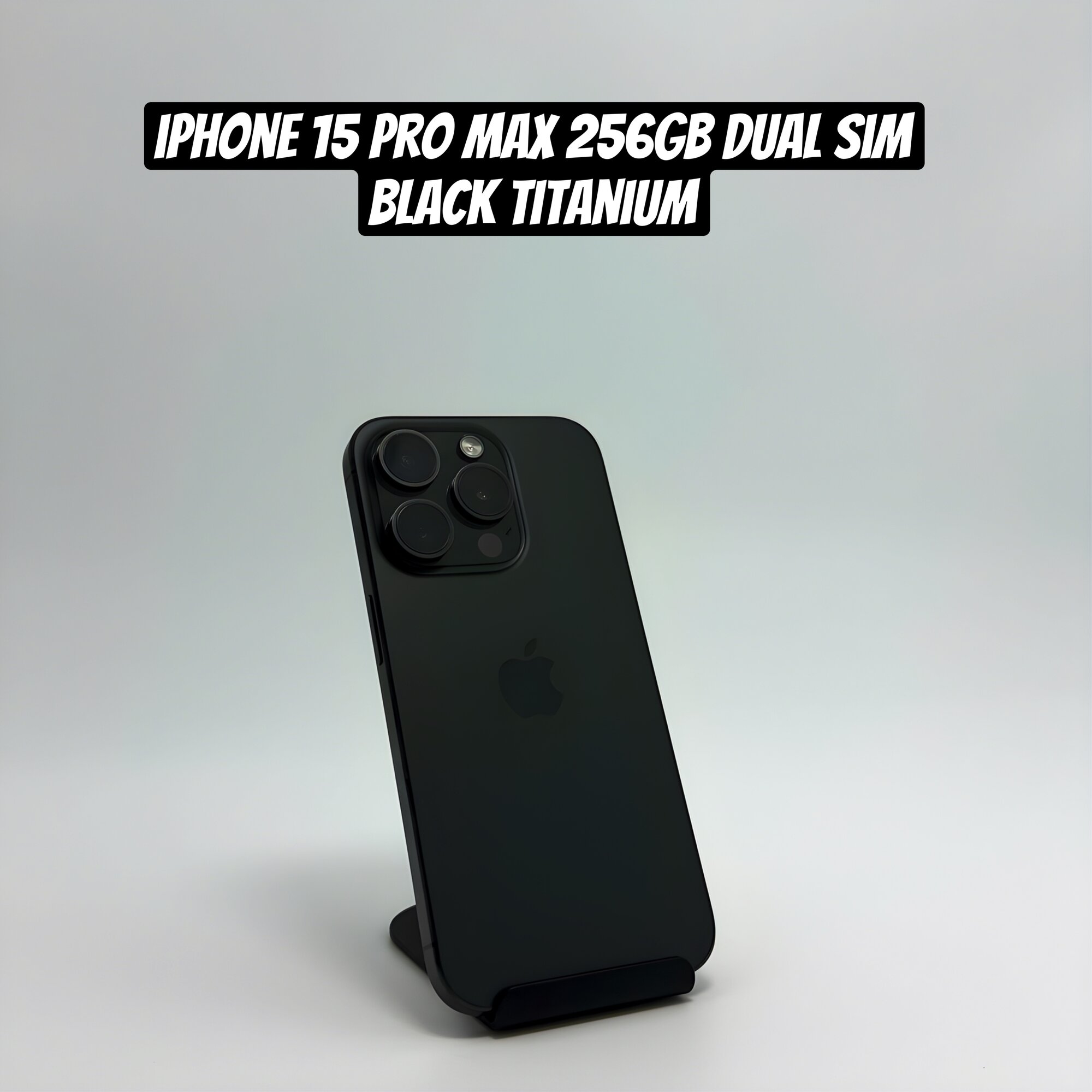 Смартфон Apple iPhone 15 Pro Max 256 ГБ, Dual nano SIM, Black