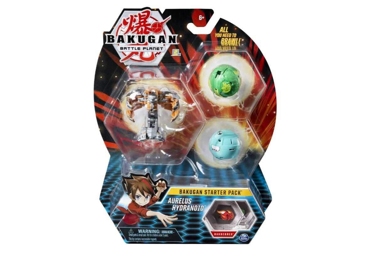 Набор игровой Bakugan стартовый №23 Aurelus Hydranoid 6045144/20114999