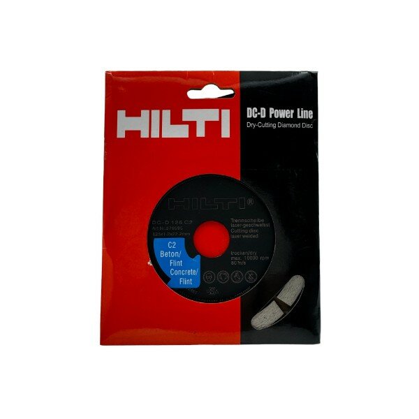Алмазный диск HILTI ф125x1.2x22.2 сегмент DC-D125 C2
