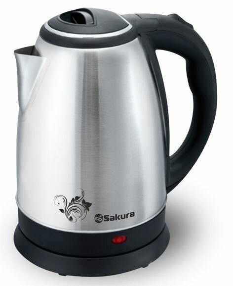 фото Чайник Sakura SA-2134S STANDART (1.8) нерж глянцевая д