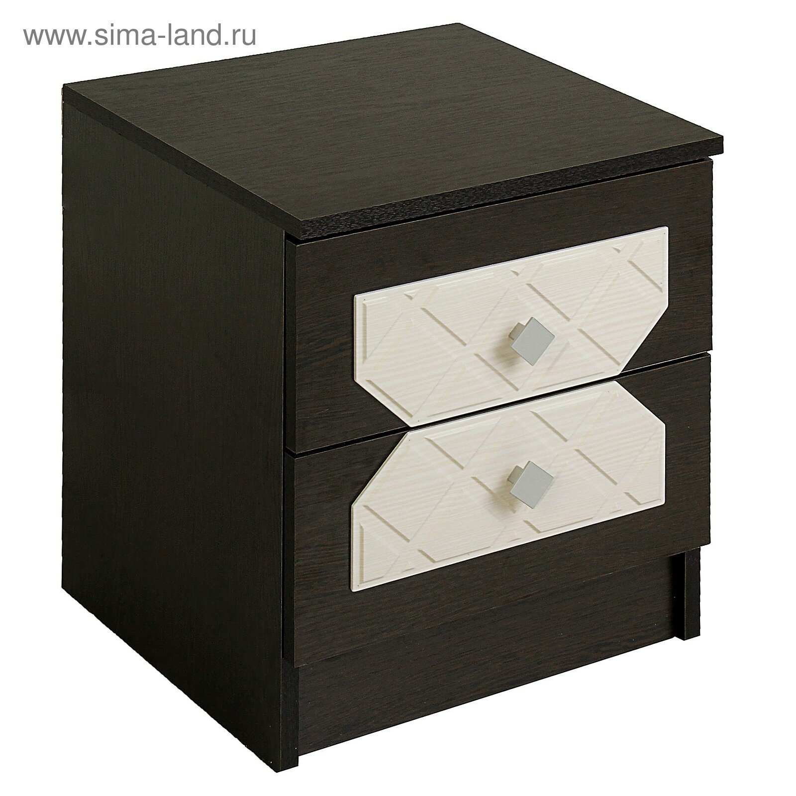 фото Тумба прикроватная Николь 400х390х470 Венге/Лиственница светлая