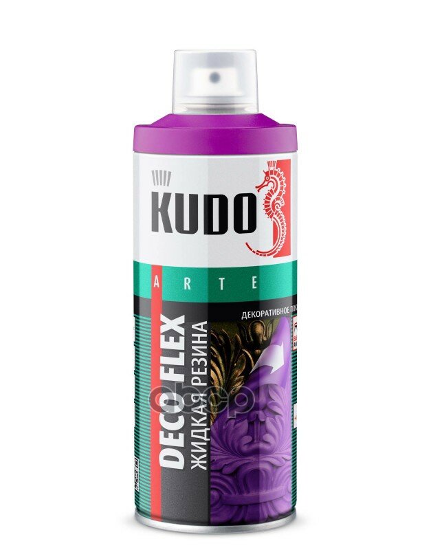 Краска Для Декоративных Работ Deco Flex (Жидкая Рзина) Пурпурная Kudo арт. KU5310