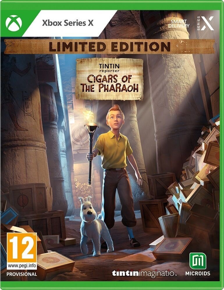 Игра для Xbox Series X Tintin Reporter: Cigars of the Pharaoh. Limited Edition (русские субтитры)