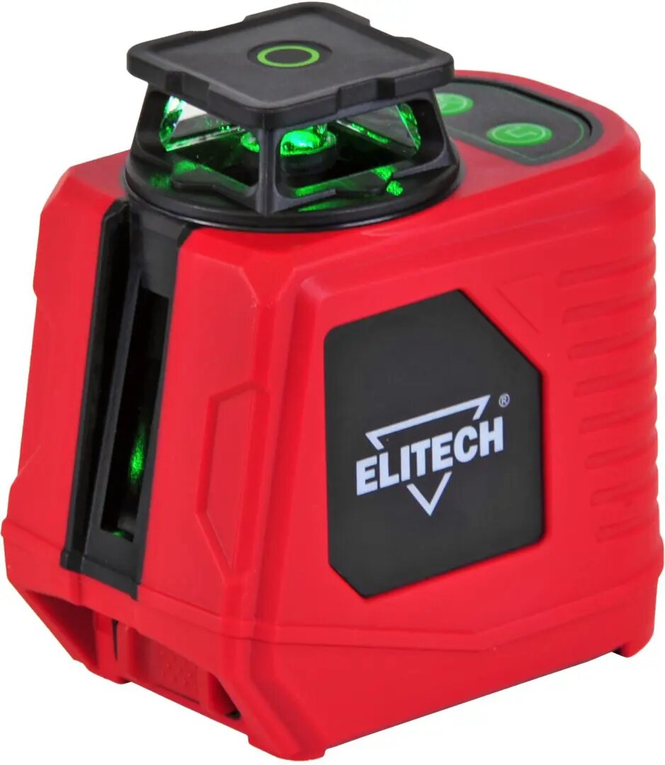 Уровень лазерный Elitech ЛН360/1-ЗЕЛ E0306.016.00 зеленый луч 25 м