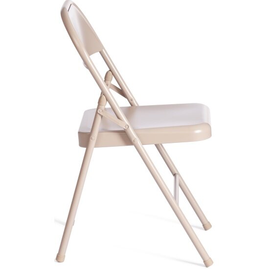 Стул Tetchair складной FOLDER (mod. 3023(II)) / 1 шт. в упаковке металлический, 46,5 x 48 x 75, 7-beige