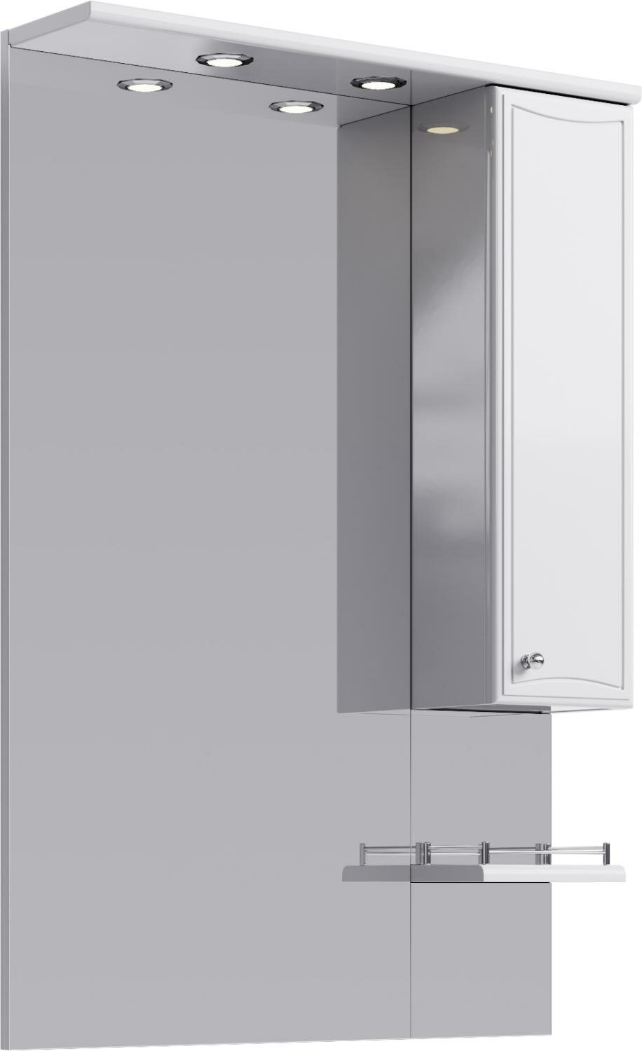 фото Зеркало-шкаф Aqwella Ba.02.07