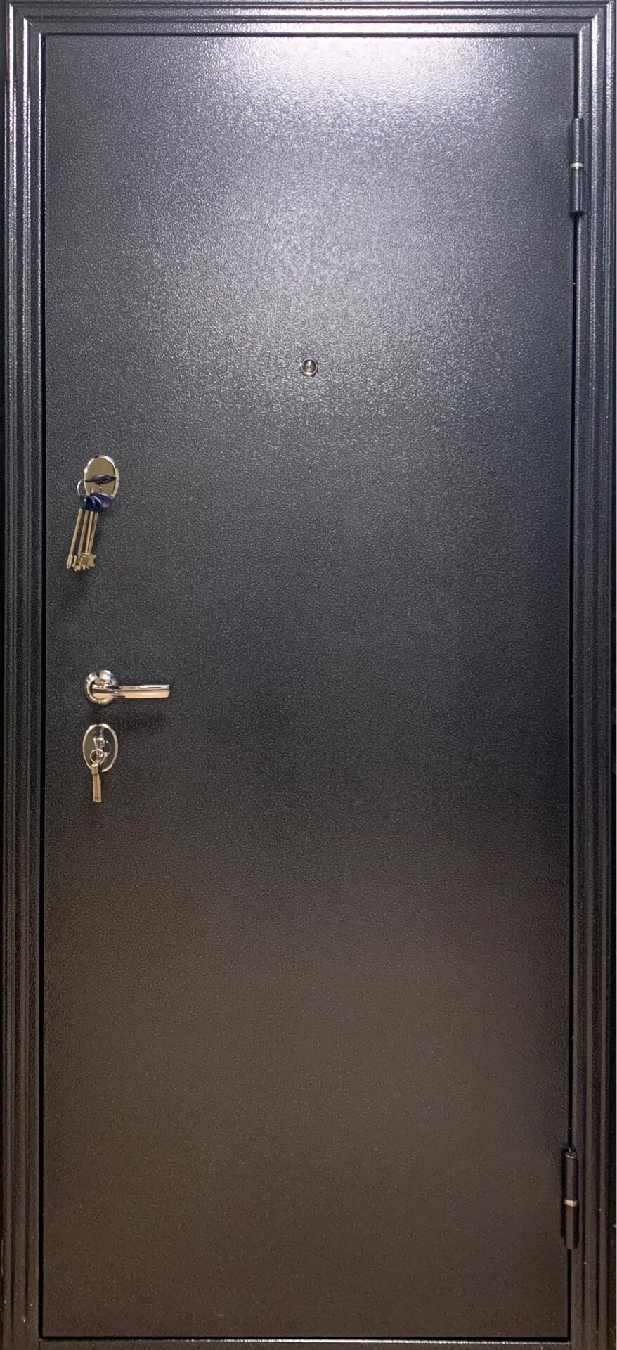 Входная металлическая дверь с МДФ панелью 970 Правая - фотография № 2