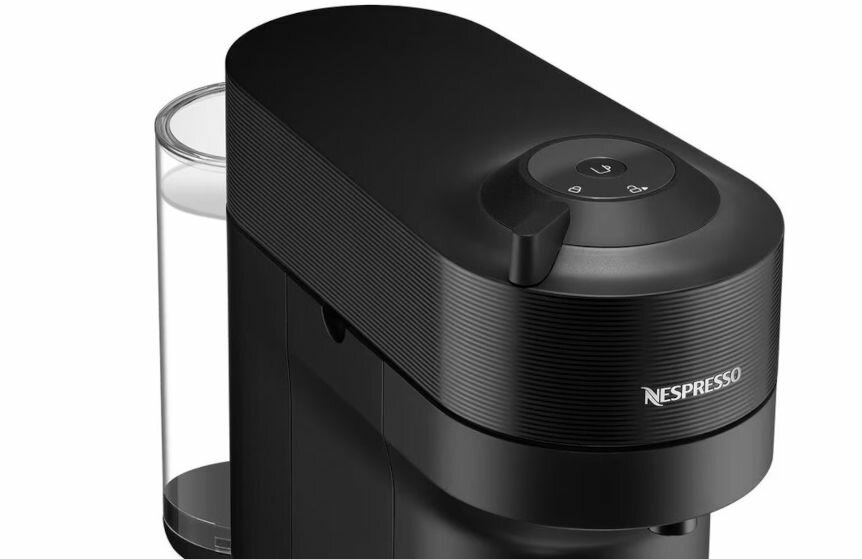 Капсульная кофемашина DeLonghi Vertuo Pop ENV90.BAE, черный - фотография № 3