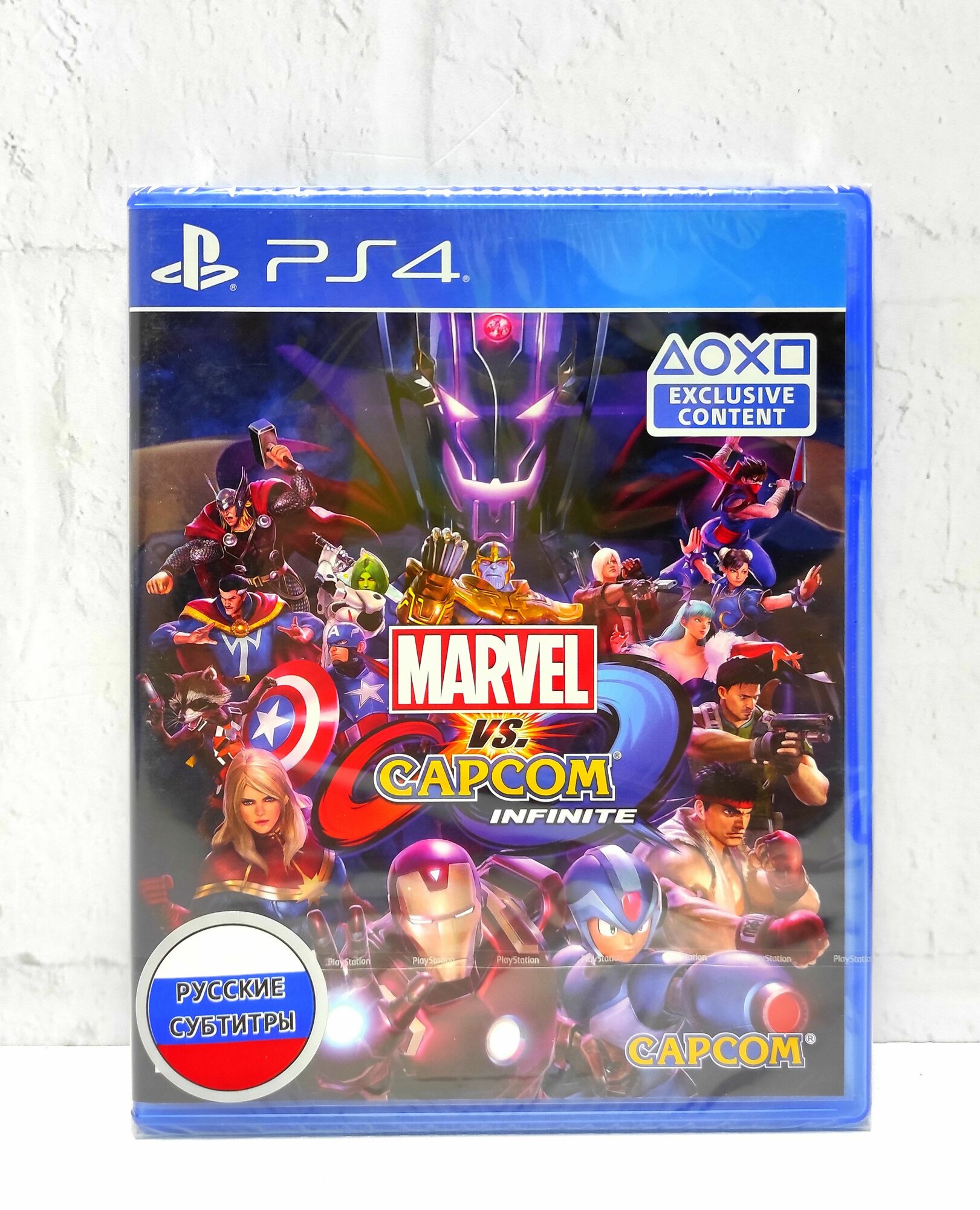 Marvel Vs Capcom Infinite Русские Субтитры Видеоигра на диске PS4 / PS5