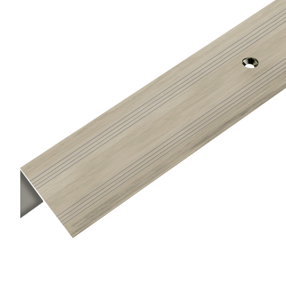 фото Угол на ступень внешний декорированный Осина европейская 900х20х20 мм, 1 шт. в заказе