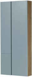 Шкаф подвесной Акватон Мишель 43 Дуб рустикальный/Фьорд для зеркала (1A244203MIX30)