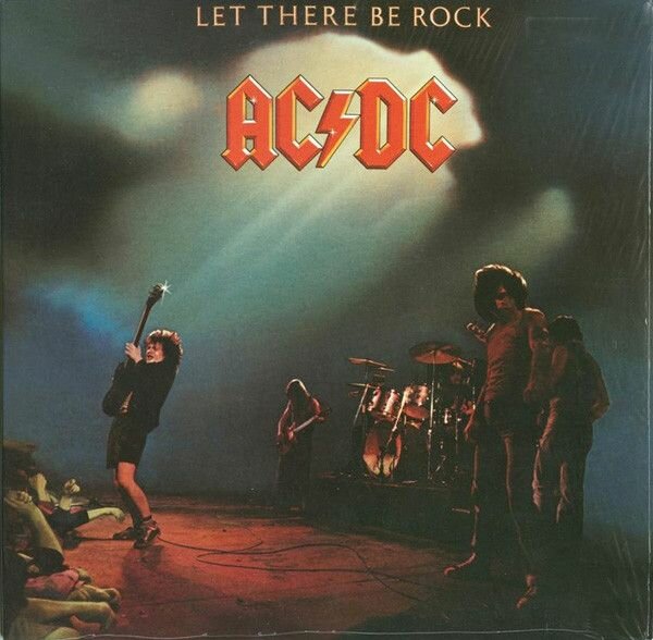AC/DC - Let There Be Rock. Новая виниловая пластинка. Lp. Винил