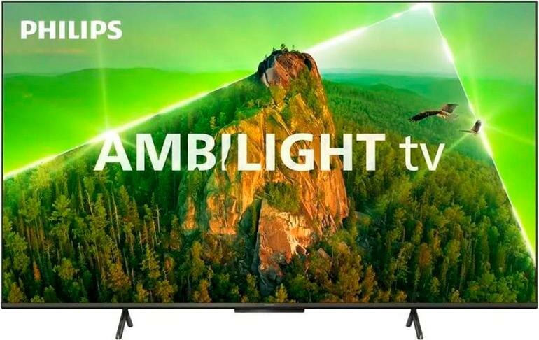 Телевизор 43 Philips 43PUS8108 60 Series 8 серебристый 4K Ultra HD 60Hz Smart TV RUS