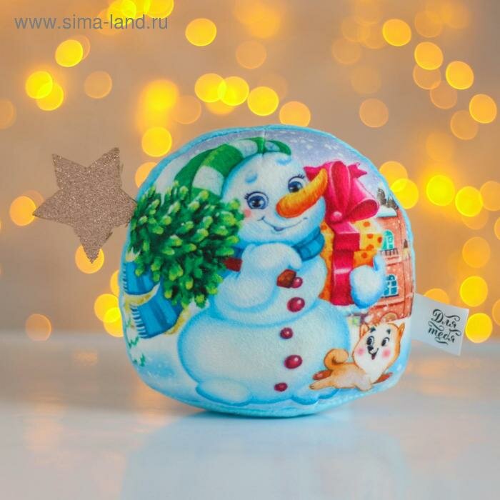 Мягкая игрушка «Новый Год» снеговик