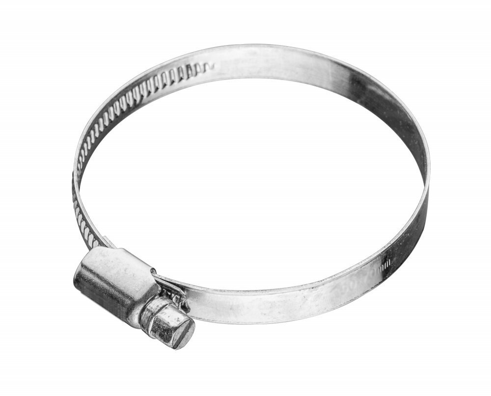 фото Хомут металлический червячный 40х64 мм.