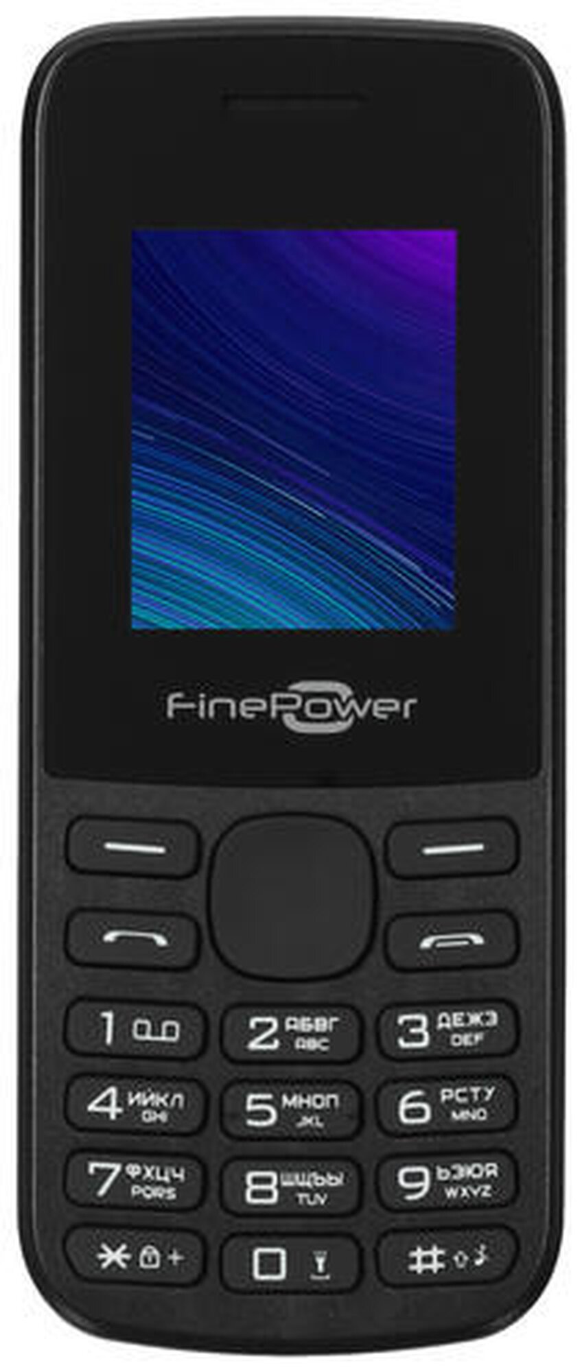 Сотовый телефон FinePower SR282 черный