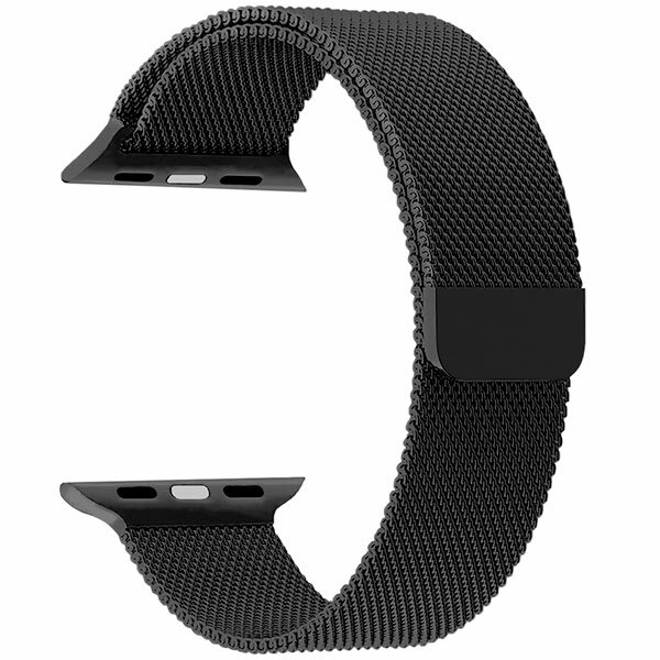 Ремешок Lyambda Capella для Apple Watch 42-45 мм Black