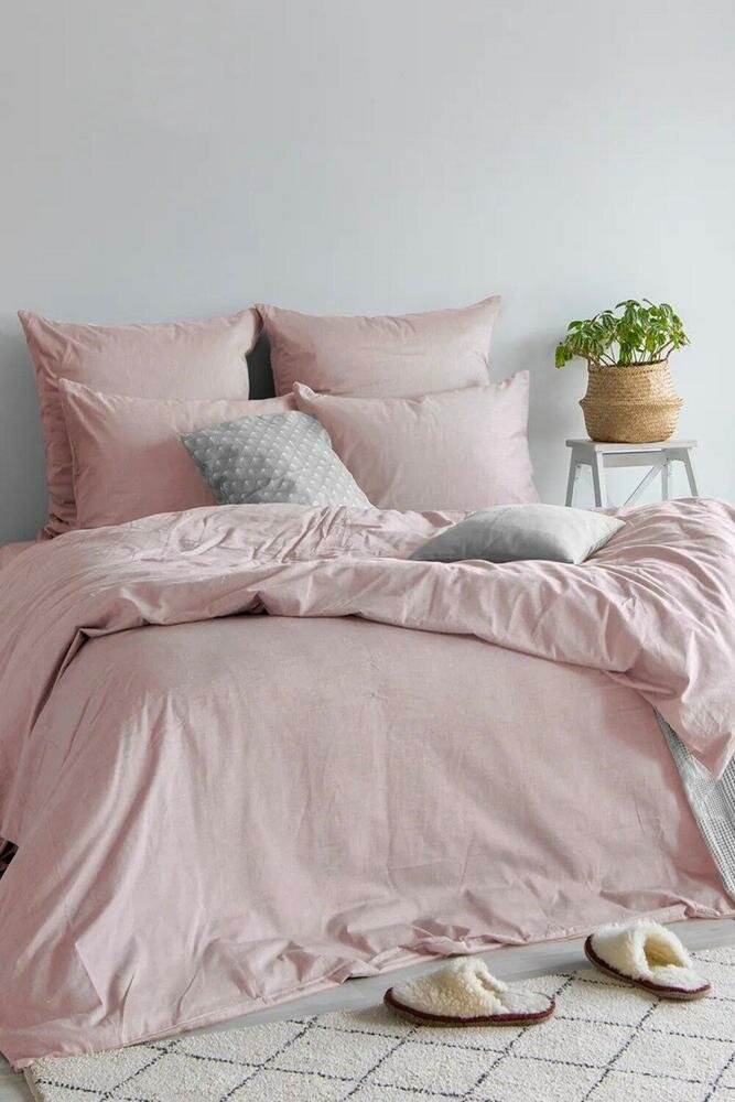 Полутораспальный комплект постельного белья Absolut Desert rose с наволочками 50*70 .