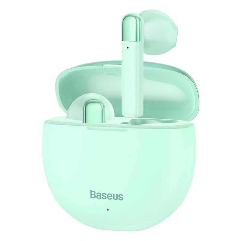 Беспроводные наушники BASEUS Encok True W2, Bluetooth, 35 мАч, синий