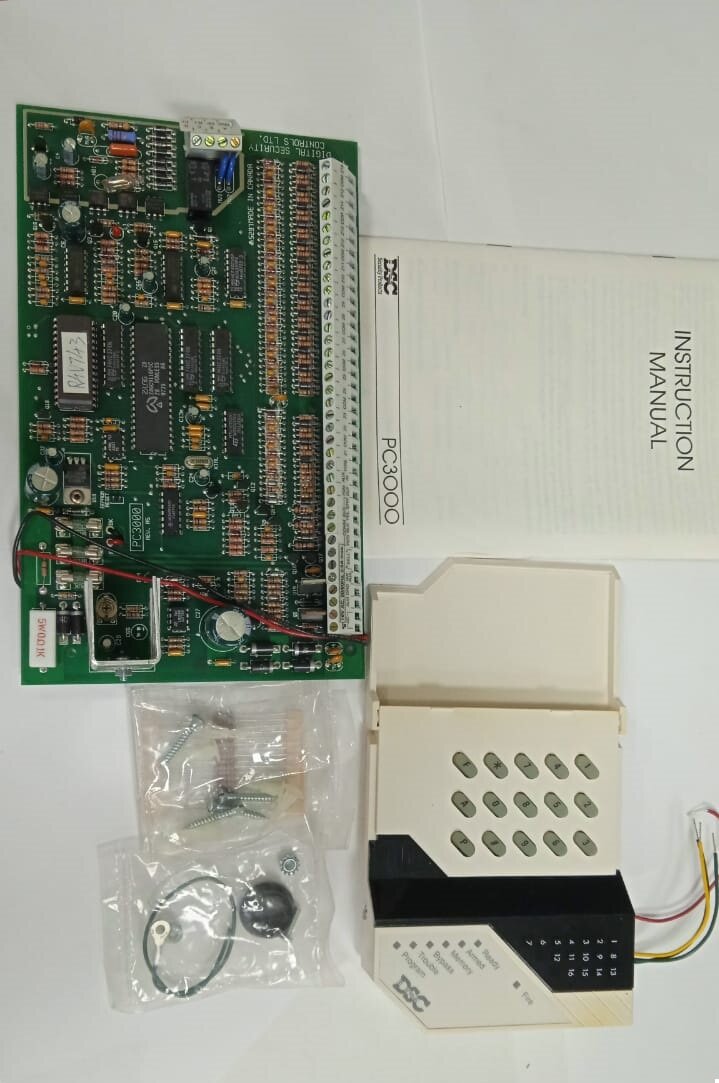 DSC PC3000 приемно-контрольная панель охранной сигнализации (контроллер) 16 зон