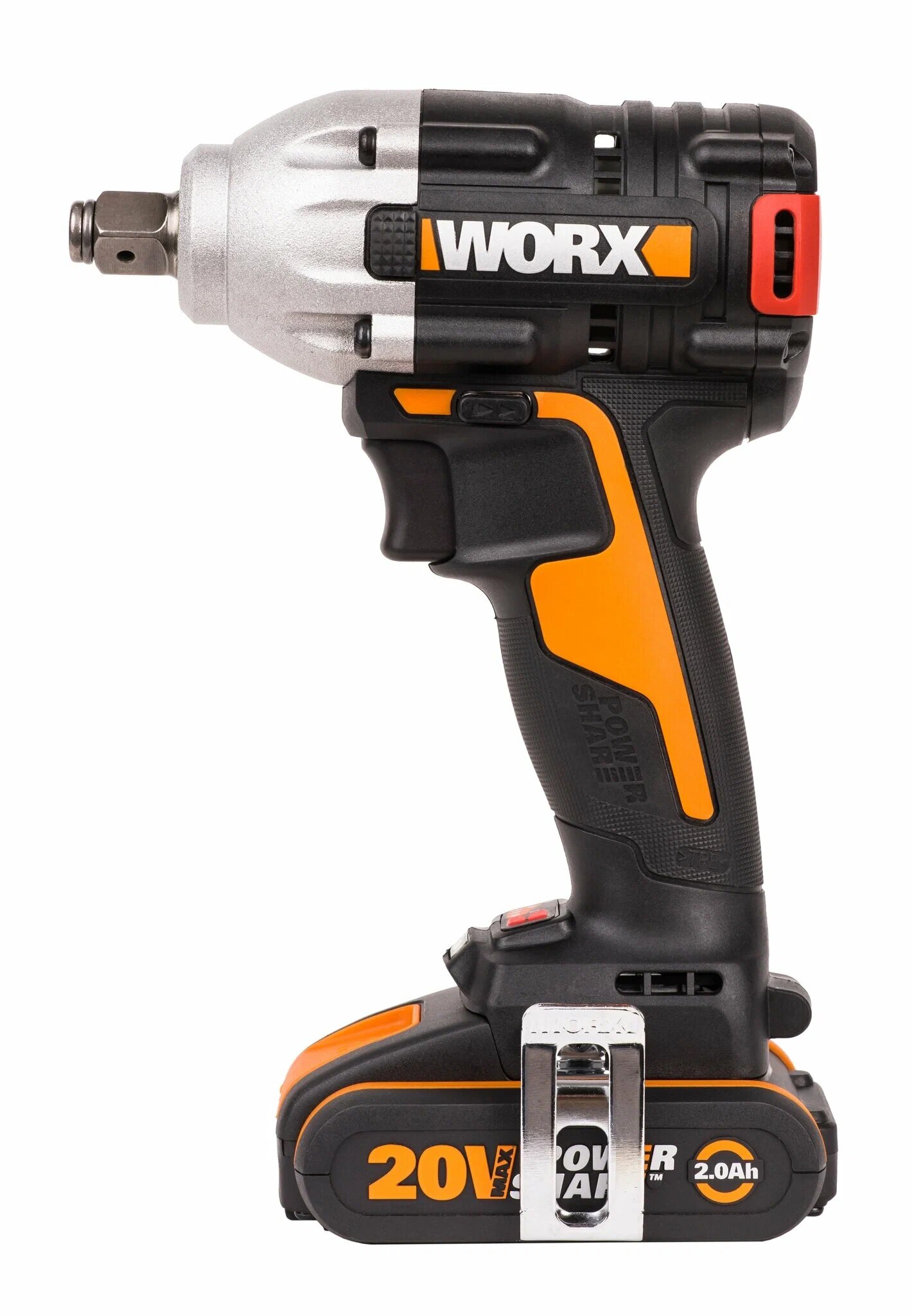 Гайковерт аккумуляторный WORX WX272 20В 2Ачx2 кейс