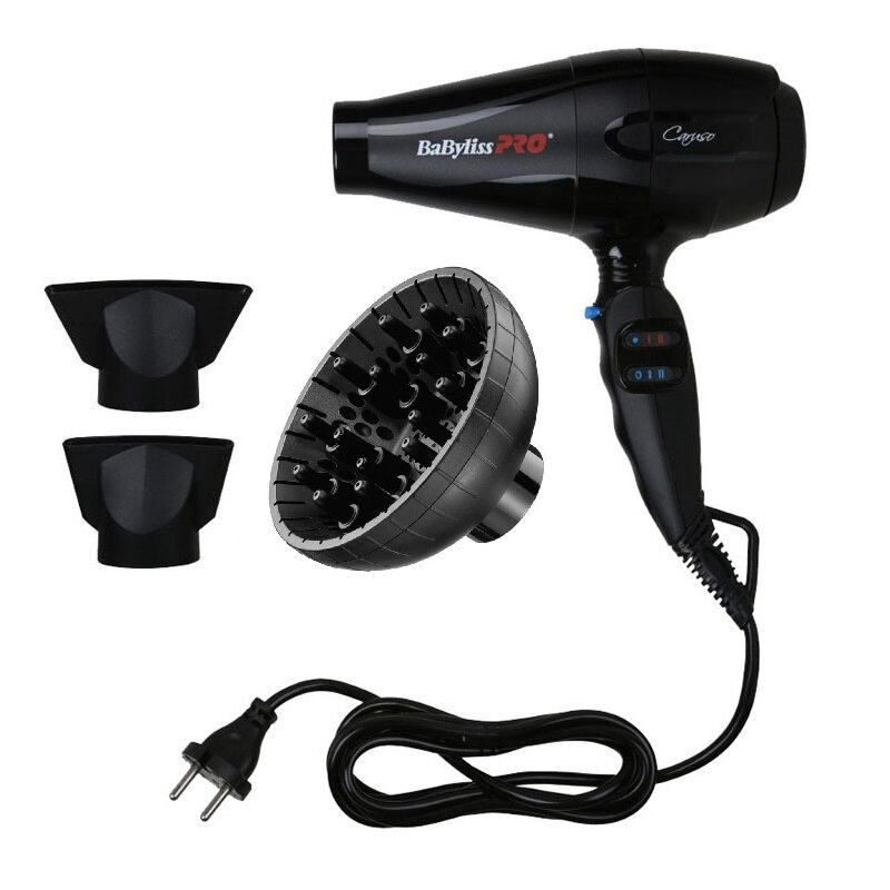 Профессиональный фен BaByliss Pro Caruso + диффузор BABD11E - фотография № 2