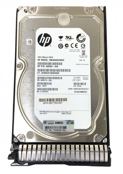   HP 693720-001 4Tb 7200 SATAIII 3.5" HDD