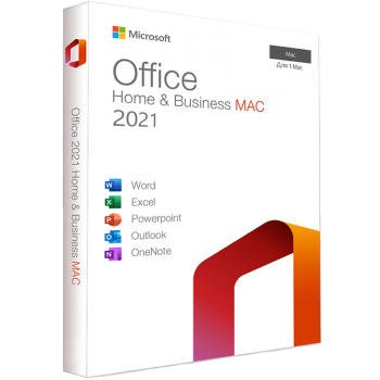 Microsoft Office 2021 Home and Business для MacOS (привязка к учетной записи)