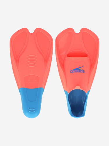 Ласты для плавания Speedo Biofuse Training Fin коралловый/голубой 8-08841F960, размер 46-47