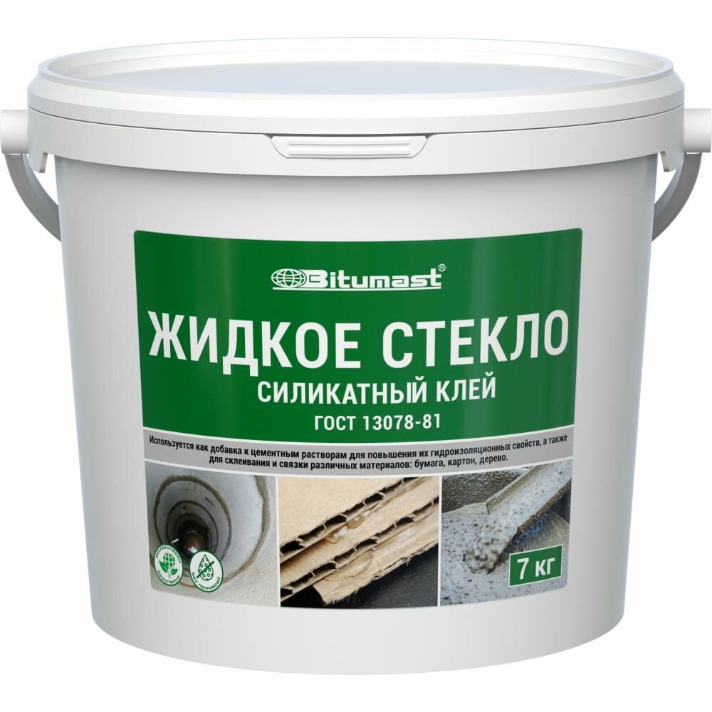 фото Жидкое стекло Bitumast 4607952900554
