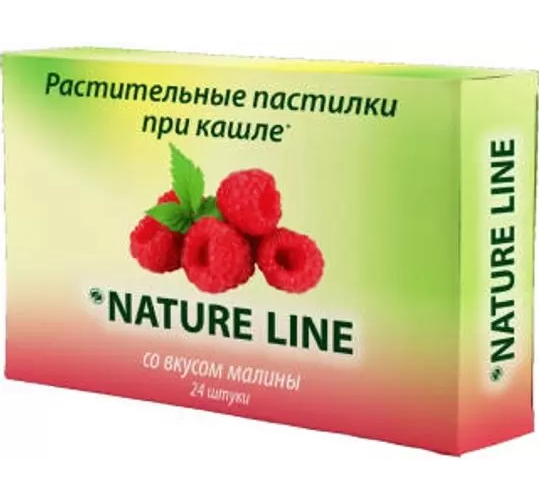 Nature Line Растительные пастилки при кашле